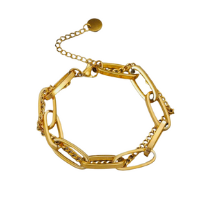 Double chain bracelet